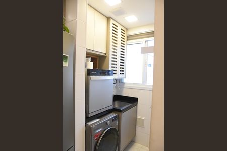 Apartamento à venda com 53m², 2 quartos e 1 vagaArea de serviço detalhe