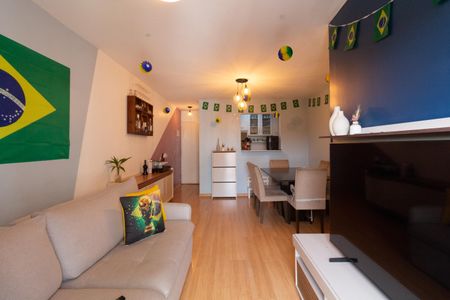 Sala de apartamento à venda com 3 quartos, 65m² em Vila Sonia, São Paulo