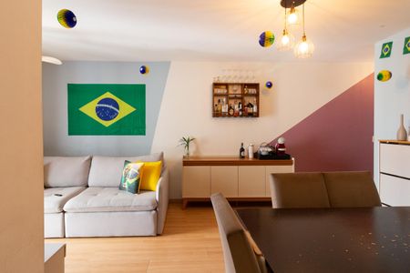 Sala de apartamento à venda com 3 quartos, 65m² em Vila Sonia, São Paulo