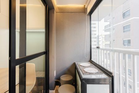 Studio à venda com 23m², 1 quarto e sem vagaVaranda