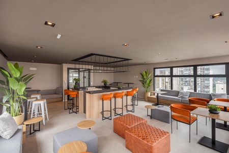 Studio à venda com 23m², 1 quarto e sem vagaSalão de Festas