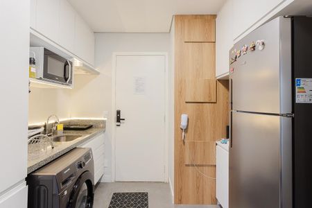 Studio à venda com 23m², 1 quarto e sem vagaCozinha