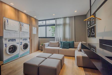 Studio à venda com 23m², 1 quarto e sem vagaLavanderia