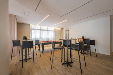 Studio à venda com 23m², 1 quarto e sem vagaSalão de jogos