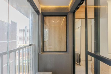 Studio à venda com 23m², 1 quarto e sem vagaVaranda
