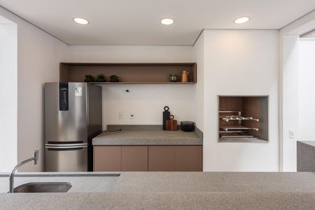 Studio à venda com 23m², 1 quarto e sem vagaChurrasqueira