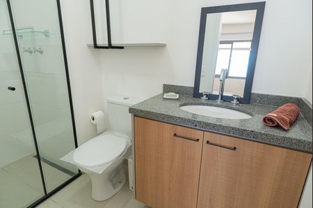 Apartamento para alugar com 37m², 1 quarto e 1 vaga Apartamento para alugar com 37m², 1 quarto e 1 vagaBanheiro da Suíte