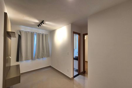 Sala de apartamento para alugar com 2 quartos, 48m² em Vila Satúrnia, Campinas