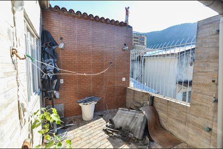 Terraço de casa à venda com 2 quartos, 80m² em Grajaú, Rio de Janeiro