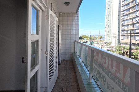Apartamento para alugar com 117m², 2 quartos e 1 vagaVaranda da Sala e Quarto 1
