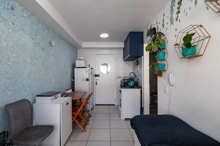 Sala de apartamento para alugar com 1 quarto, 32m² em Vila Romana, São Paulo