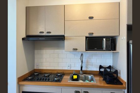 Cozinha de apartamento para alugar com 3 quartos, 65m² em Urbanova, São José dos Campos
