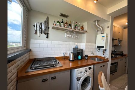 Apartamento para alugar com 65m², 3 quartos e 2 vagas Apartamento para alugar com 65m², 3 quartos e 2 vagasCozinha e Área de Serviço