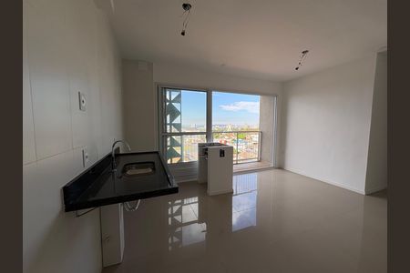 Sala / Cozinha de apartamento à venda com 2 quartos, 59m² em Setor Bela Vista, Goiânia