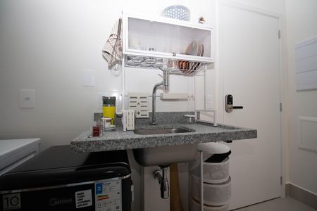 Apartamento para alugar com 40m², 1 quarto e 1 vaga Apartamento para alugar com 40m², 1 quarto e 1 vagaCozinha e Área de Serviço
