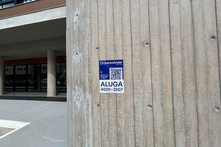 Apartamento para alugar com 40m², 1 quarto e 1 vaga Apartamento para alugar com 40m², 1 quarto e 1 vagaPlaca
