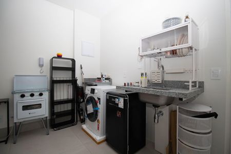 Apartamento para alugar com 40m², 1 quarto e 1 vaga Apartamento para alugar com 40m², 1 quarto e 1 vagaCozinha e Área de Serviço