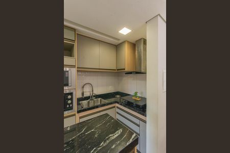 Cozinha de apartamento à venda com 2 quartos, 55m² em Jardim do Lago, Campinas
