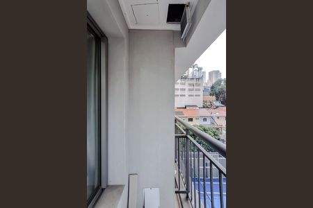 Studio para alugar com 22m², 1 quarto e sem vagaVaranda