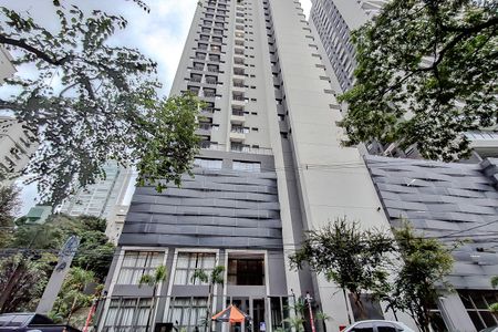 Studio para alugar com 22m², 1 quarto e sem vagaFachada - Plaquinha