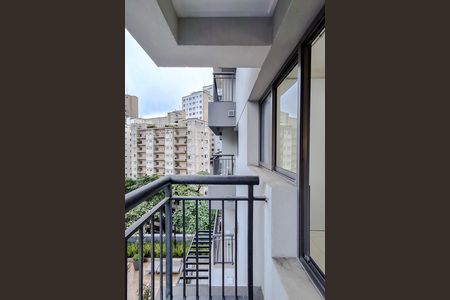 Studio para alugar com 22m², 1 quarto e sem vagaVaranda