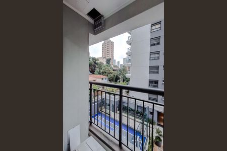 Studio para alugar com 22m², 1 quarto e sem vagaVaranda