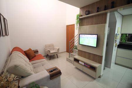 Sala de apartamento para alugar com 2 quartos, 125m² em Cinquentenario, Belo Horizonte