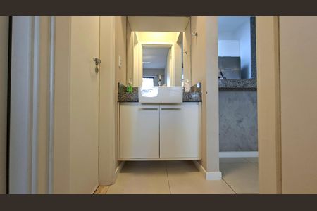 Apartamento para alugar com 50m², 1 quarto e 1 vaga Apartamento para alugar com 50m², 1 quarto e 1 vagaBanheiro - lavabo