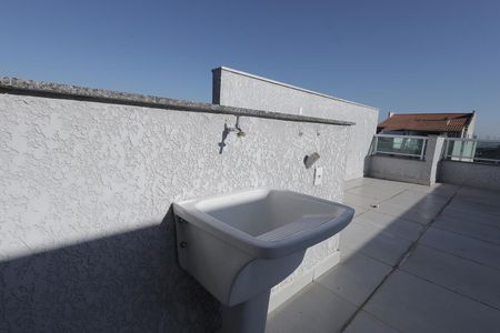 Área de Serviço de apartamento para alugar com 3 quartos, 150m² em Vila Humaita, Santo André