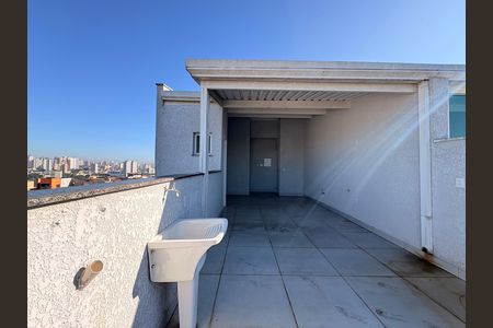 Lavanderia de apartamento para alugar com 3 quartos, 150m² em Vila Humaita, Santo André