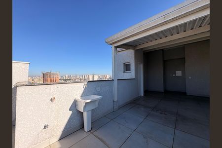 Lavanderia de apartamento para alugar com 3 quartos, 150m² em Vila Humaita, Santo André