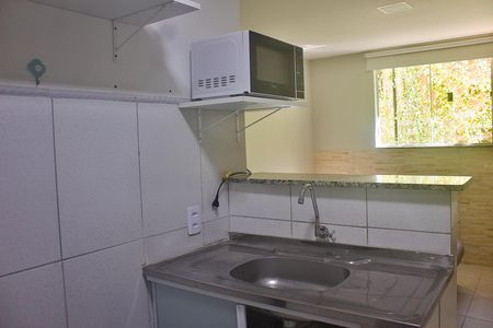 Studio para alugar com 18m², 1 quarto e sem vaga Studio para alugar com 18m², 1 quarto e sem vagaCozinha - Torneira