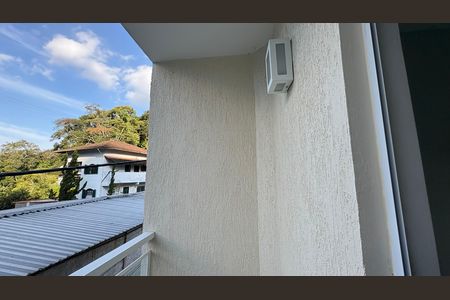 Varanda do Quarto de apartamento para alugar com 1 quarto, 50m² em Duarte Silveira, Petrópolis