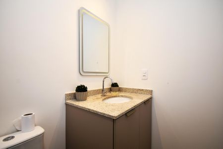 Studio para alugar com 25m², 1 quarto e sem vaga Studio para alugar com 25m², 1 quarto e sem vagabanheiro Suite