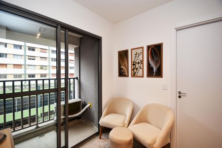 Studio para alugar com 25m², 1 quarto e sem vaga Studio para alugar com 25m², 1 quarto e sem vagaSala