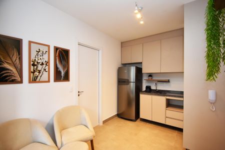 Studio para alugar com 25m², 1 quarto e sem vaga Studio para alugar com 25m², 1 quarto e sem vagaSala