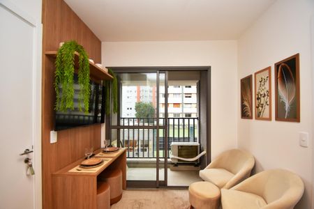 Studio para alugar com 25m², 1 quarto e sem vaga Studio para alugar com 25m², 1 quarto e sem vagaSala