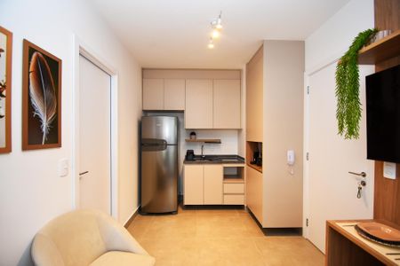 Studio para alugar com 25m², 1 quarto e sem vaga Studio para alugar com 25m², 1 quarto e sem vagaSala
