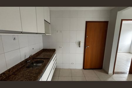Cozinha de apartamento para alugar com 1 quarto, 35m² em Centro, Santo André
