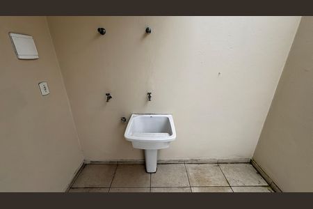Área de Serviço de apartamento para alugar com 1 quarto, 35m² em Centro, Santo André
