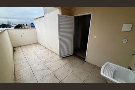 Área de Serviço de apartamento para alugar com 1 quarto, 35m² em Centro, Santo André