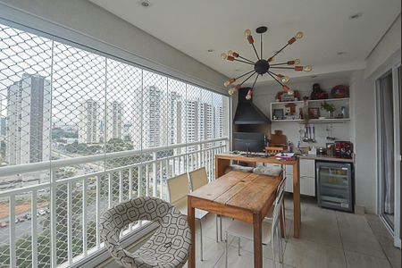 Varanda gourmet de apartamento à venda com 2 quartos, 94m² em Centro, São Bernardo do Campo
