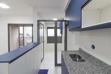 Cozinha de apartamento para alugar com 2 quartos, 50m² em Vila Sonia, São Paulo