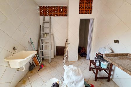 Área de Serviço de casa para alugar com 3 quartos, 121m² em Princesa, Praia Grande