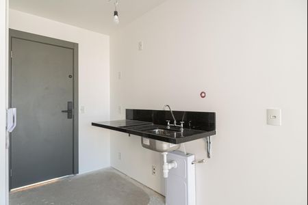 Cozinha de kitnet/studio à venda com 1 quarto, 22m² em Consolação, São Paulo