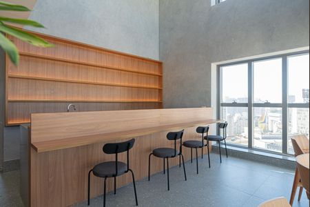 Área comum - Bar de kitnet/studio à venda com 1 quarto, 22m² em Consolação, São Paulo