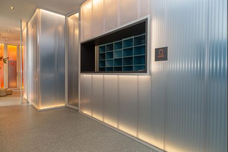 Studio para alugar com 22m², 1 quarto e sem vaga Studio para alugar com 22m², 1 quarto e sem vagaÁrea comum - Delivery