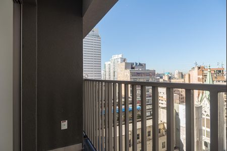 Studio para alugar com 22m², 1 quarto e sem vaga Studio para alugar com 22m², 1 quarto e sem vagaVaranda do Quarto