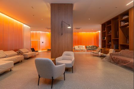 Studio para alugar com 22m², 1 quarto e sem vaga Studio para alugar com 22m², 1 quarto e sem vagaÁrea comum - Hall Social