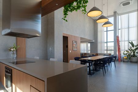 Studio para alugar com 22m², 1 quarto e sem vaga Studio para alugar com 22m², 1 quarto e sem vagaÁrea comum - Espaço Gourmet